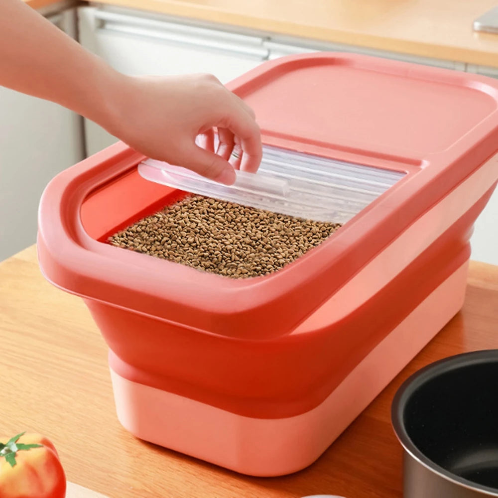 33LB Collapsible Pet Food Storage Container