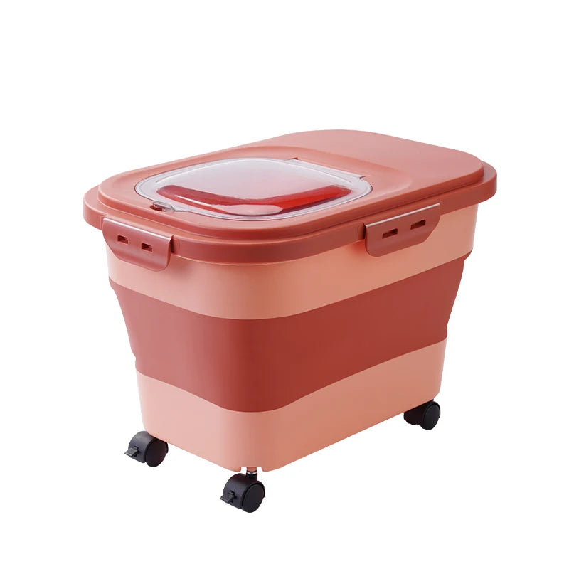 33LB Collapsible Pet Food Storage Container