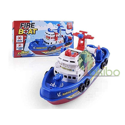 Baby Bath Toys Spray Water Swim Pool Bathing Toys for Kids Electric Boat Bath Toys with Light Music LED Light Toys For Baby