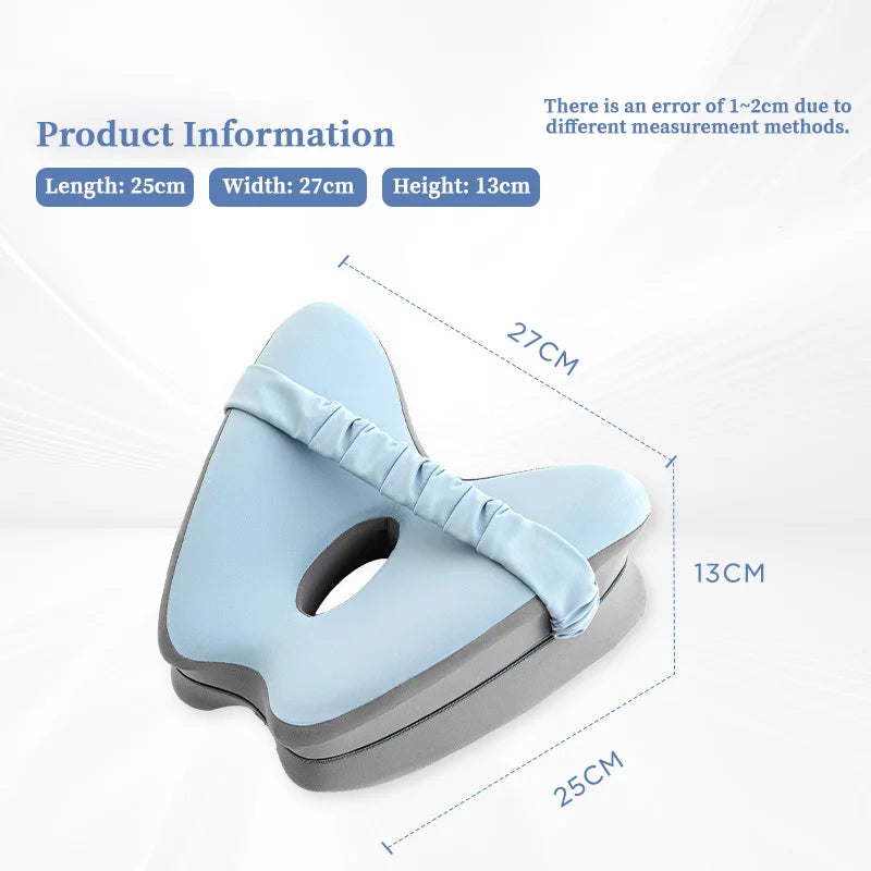 New Butterfly Shape Memory Foam Leg Pillow Home Ergonomic Design Pain Sciatica Hip Back Knees Pain Relief For Adult