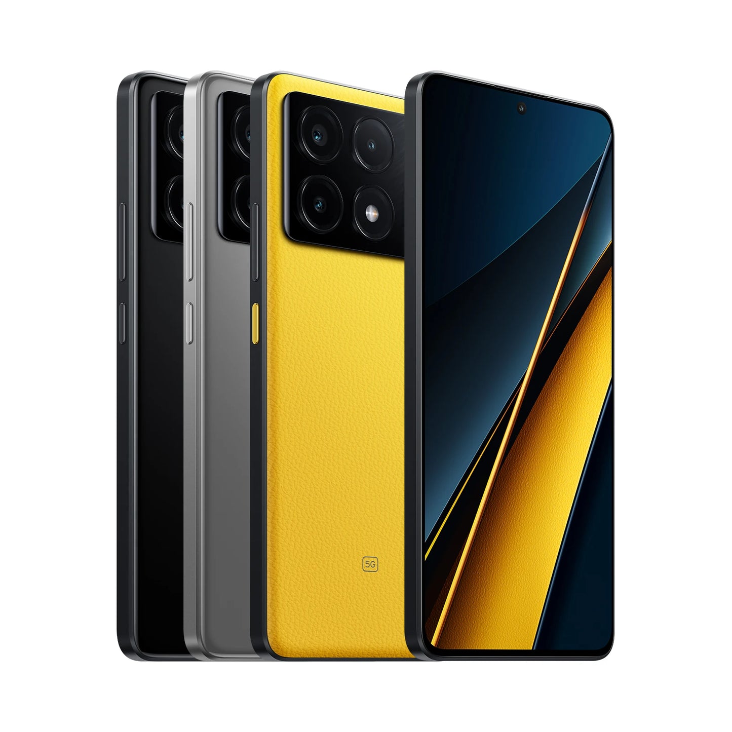 POCO X6 Pro 5G - Smartphone 12+512GB, 64MP triple camera, 6.67" 120Hz POLED display, 5000mAh, 67W turbo charging