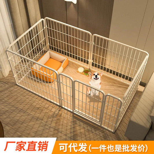 Pet dog fence household indoor and outdoor isolation fence suitable for small, medium and large dogs