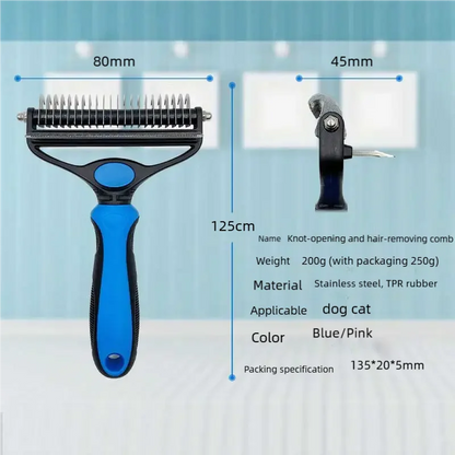 Pet Knotting Comb Dog Hair Knotting Hair Removal Comb Dog Hair Comb Dog Comb Hair Combiner Cat Comb